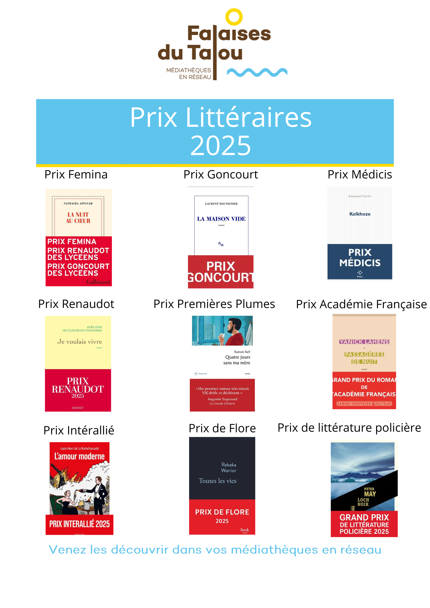 Prix Littéraires 2025